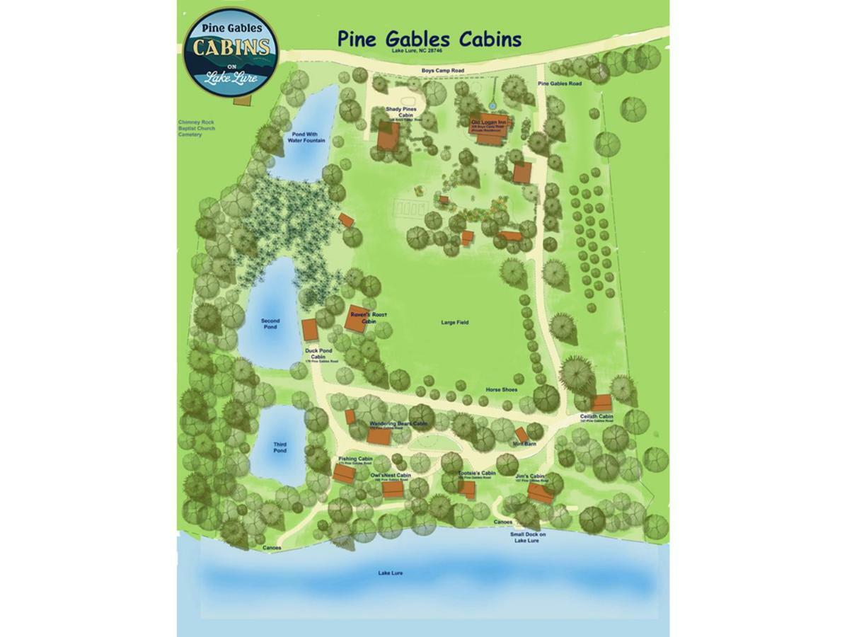 Pine Gables Cabins Villa Лейк Люр Екстериор снимка